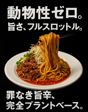 【罪悪感のない贅沢】植物性担々麺でととのえる食卓｜ごちそう便り Vol.19